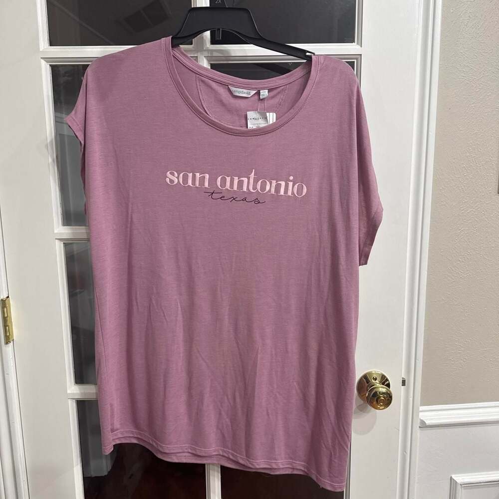 Camp David San Antonio Texas Relaxed Dolman T-Shirt